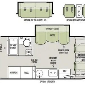 2019 Tiffin Motorhomes WAYFARER 25 QW
